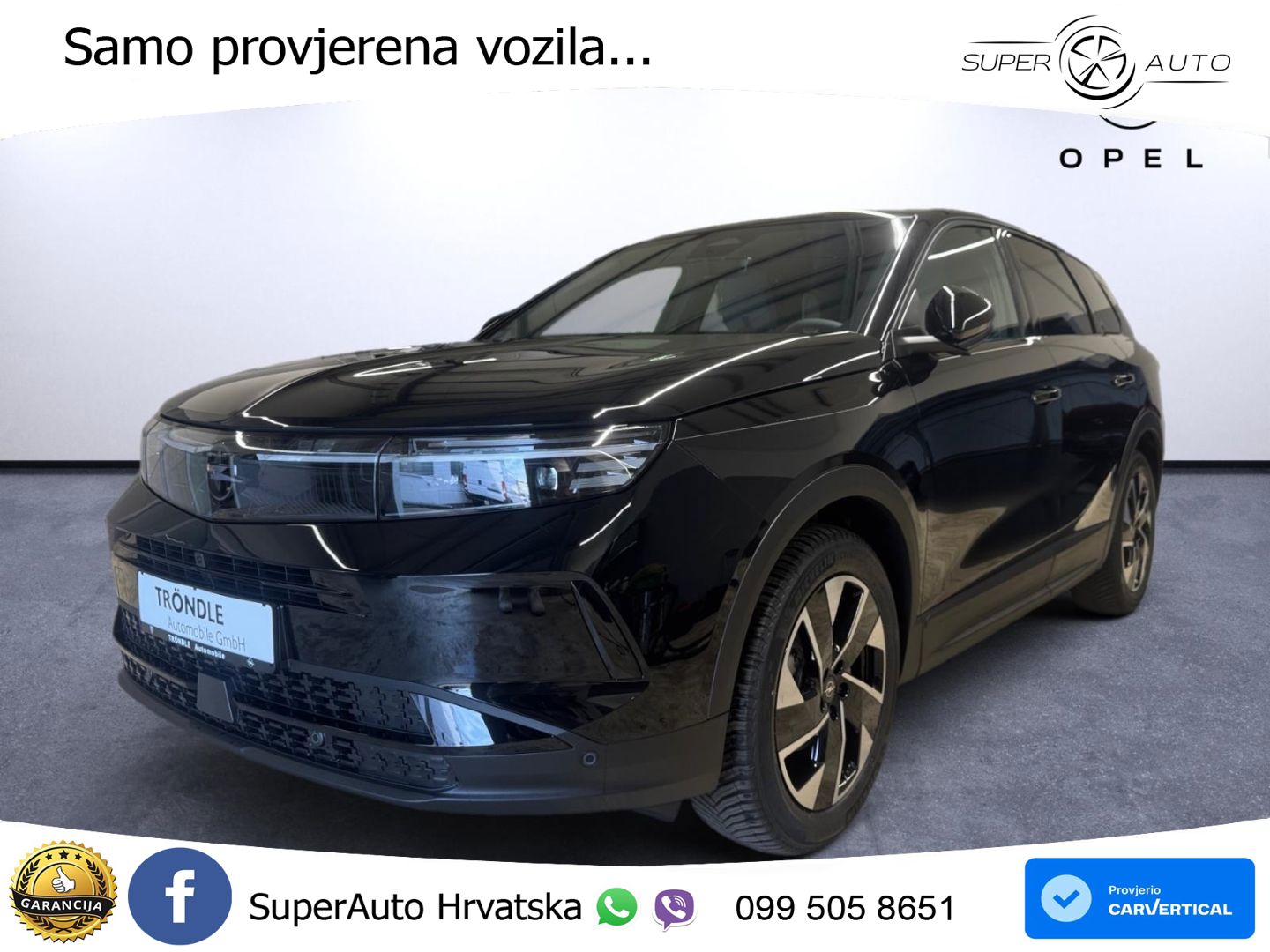 Opel Grandland 1.2 Turbo (145 KS) Hybrid eDCT GS LED+GR SJED+ACC