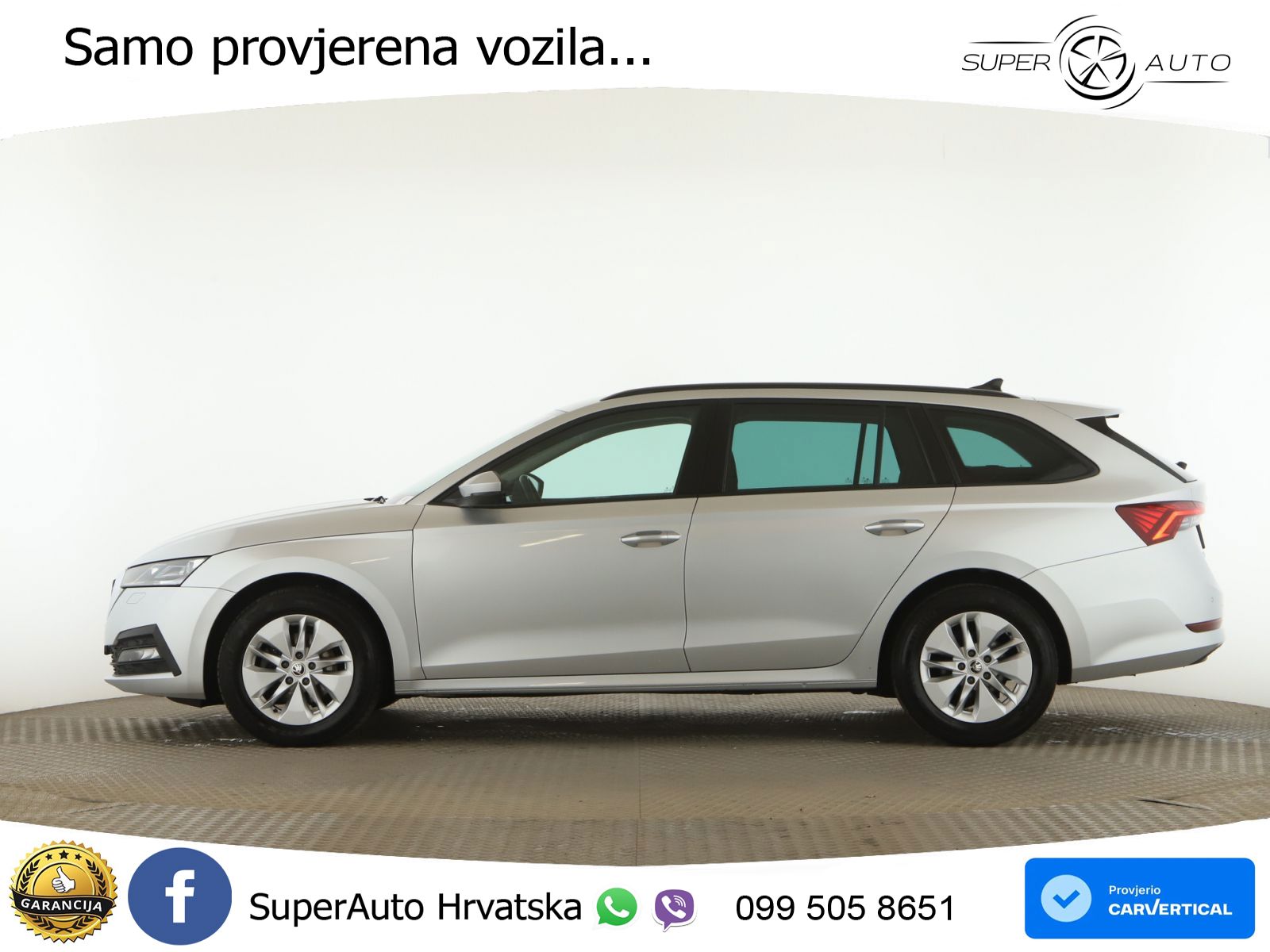 Škoda Octavia Combi 2.0 TDI (150 KS) DSG LED+GR SJED+ACC