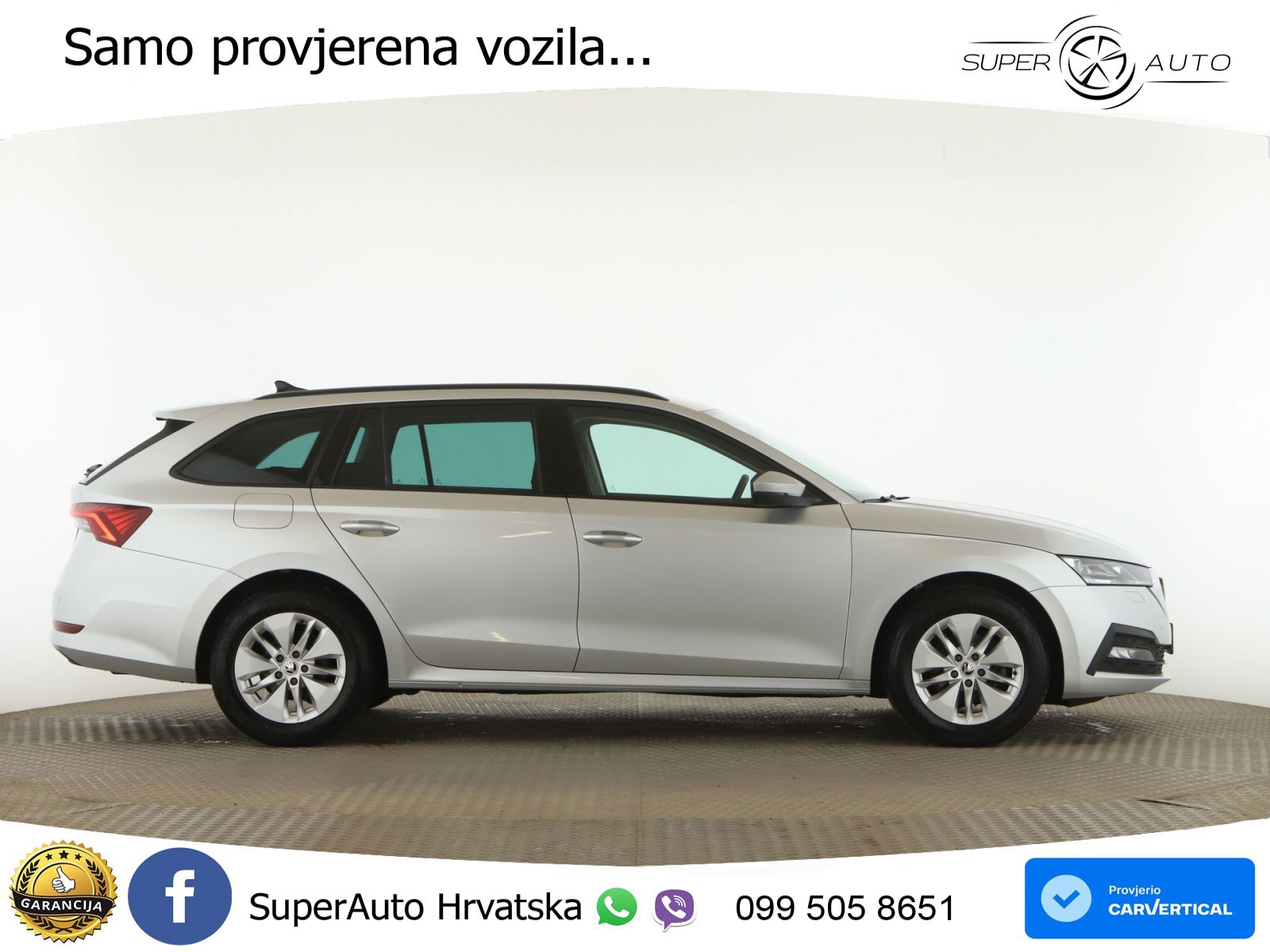 Škoda Octavia Combi 2.0 TDI (150 KS) DSG LED+GR SJED+ACC