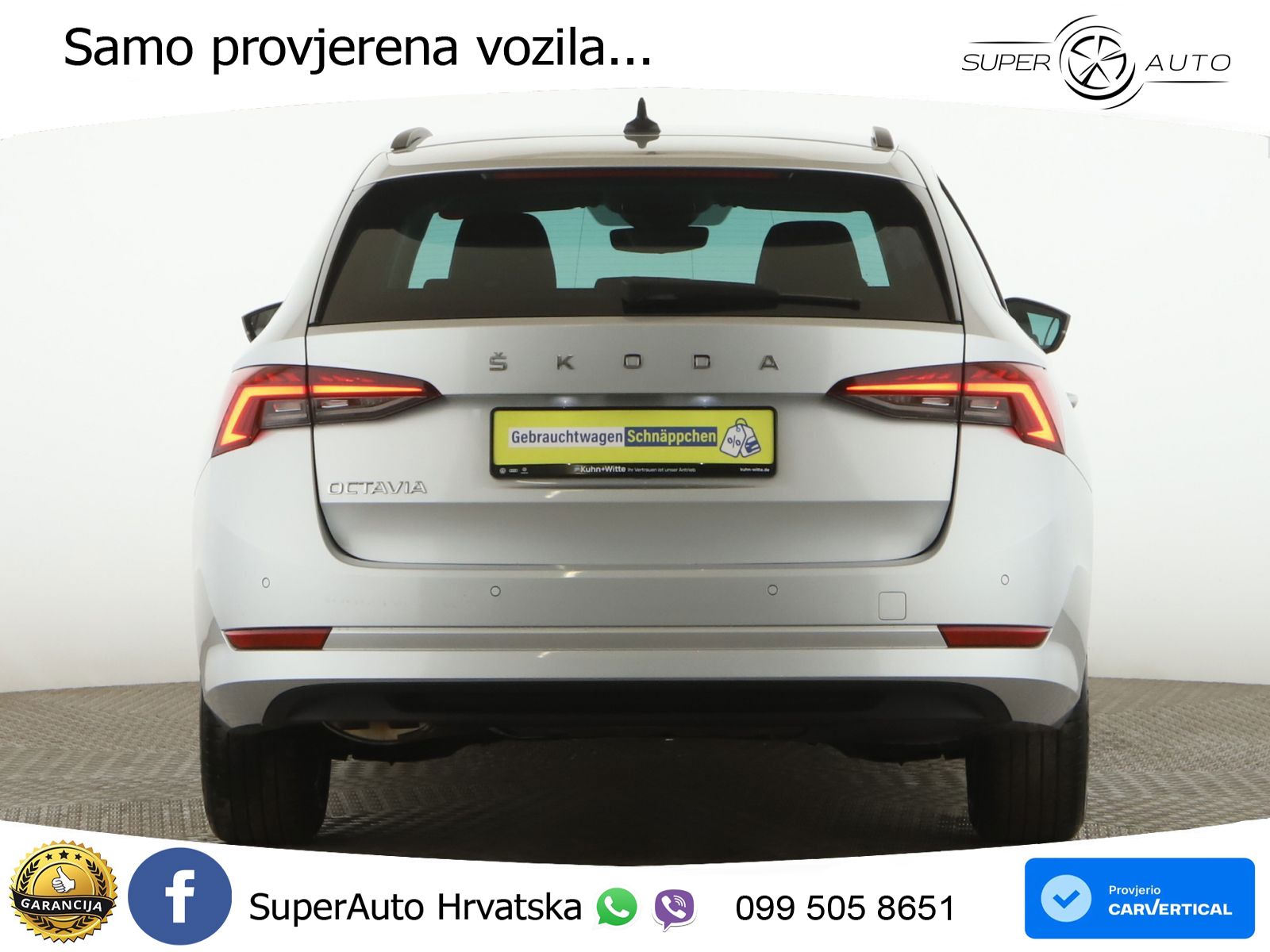 Škoda Octavia Combi 2.0 TDI (150 KS) DSG LED+GR SJED+ACC