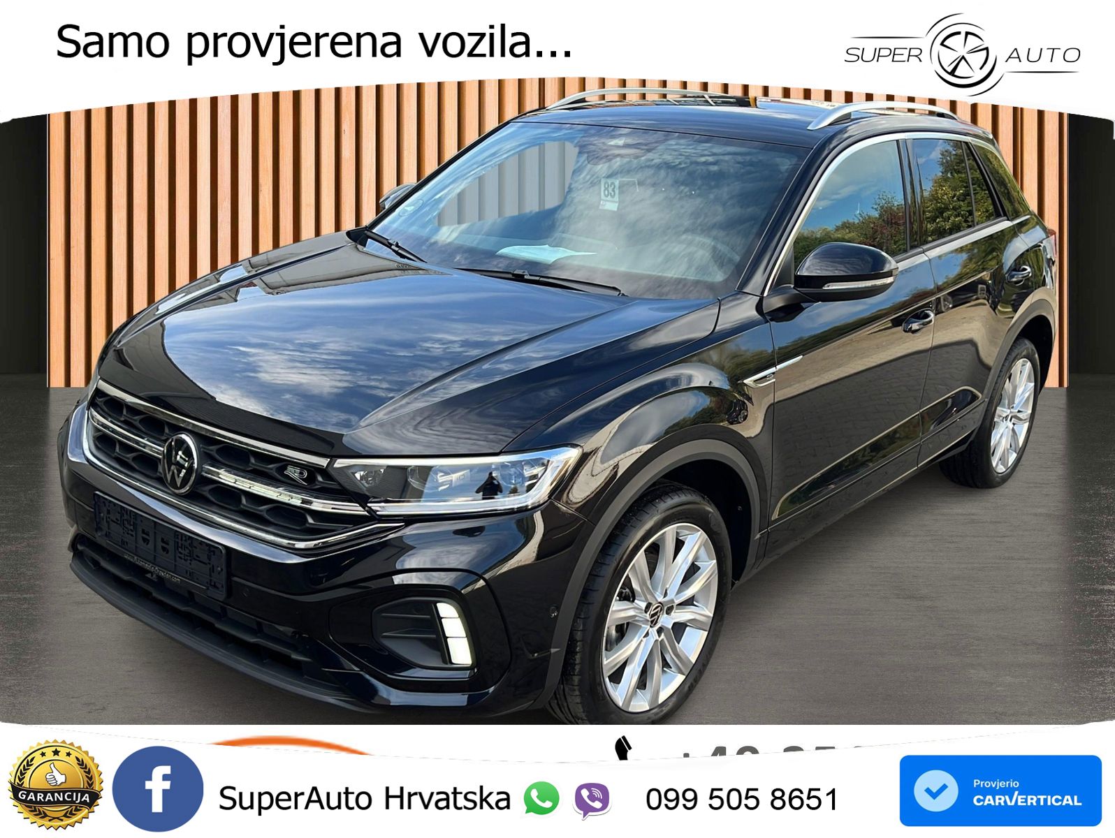 Volkswagen T-Roc 1.5 TSI (150 KS) DSG R-Line LED+GR SJED+ACC