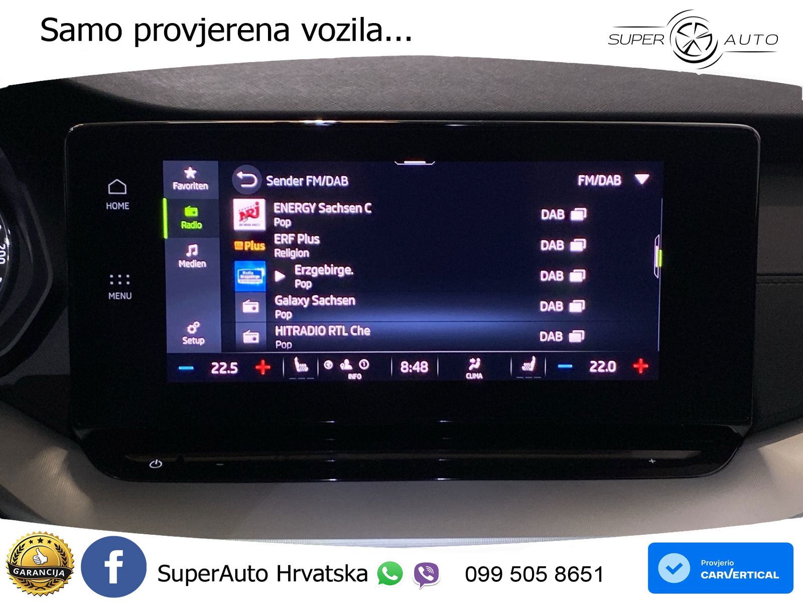 Škoda Octavia Combi 2.0 TDI (150 KS) LED+GR SJED+ACC