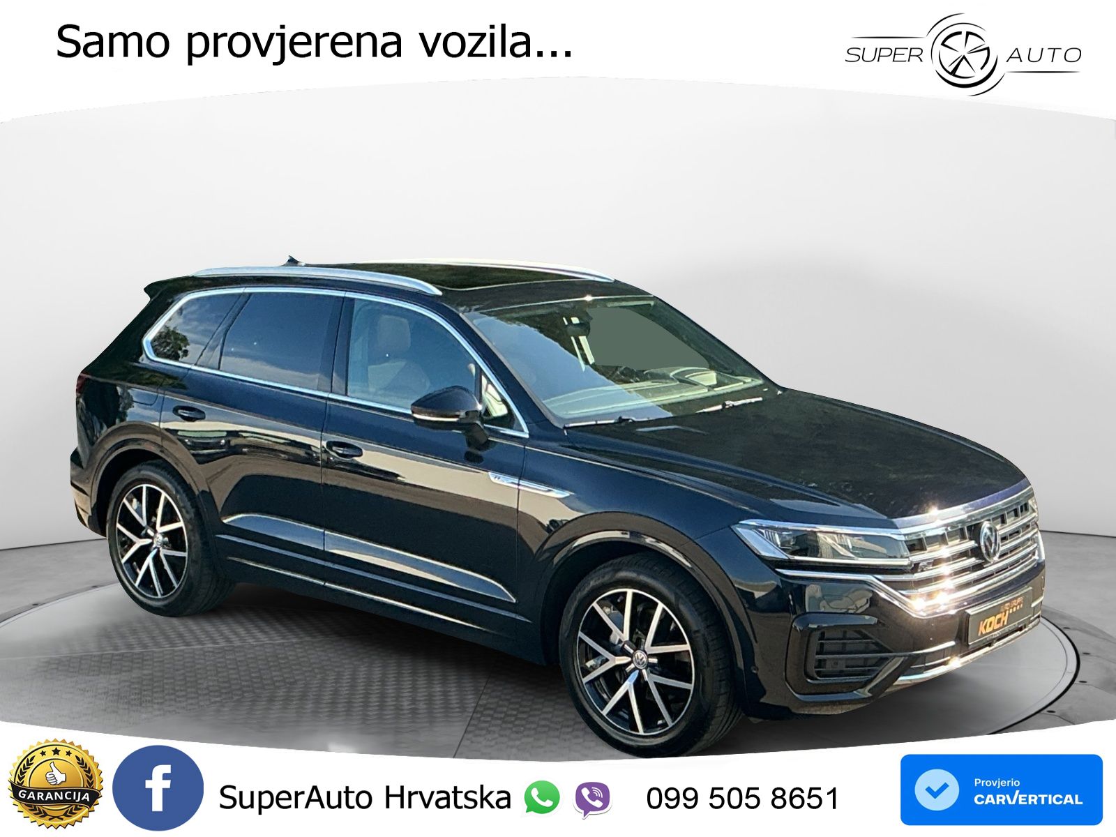 Volkswagen Touareg 3.0 V6 TDI (286 KS) 4MOTION Tiptronic ZRAČNI+ACC+GR SJED+KAM+PANO