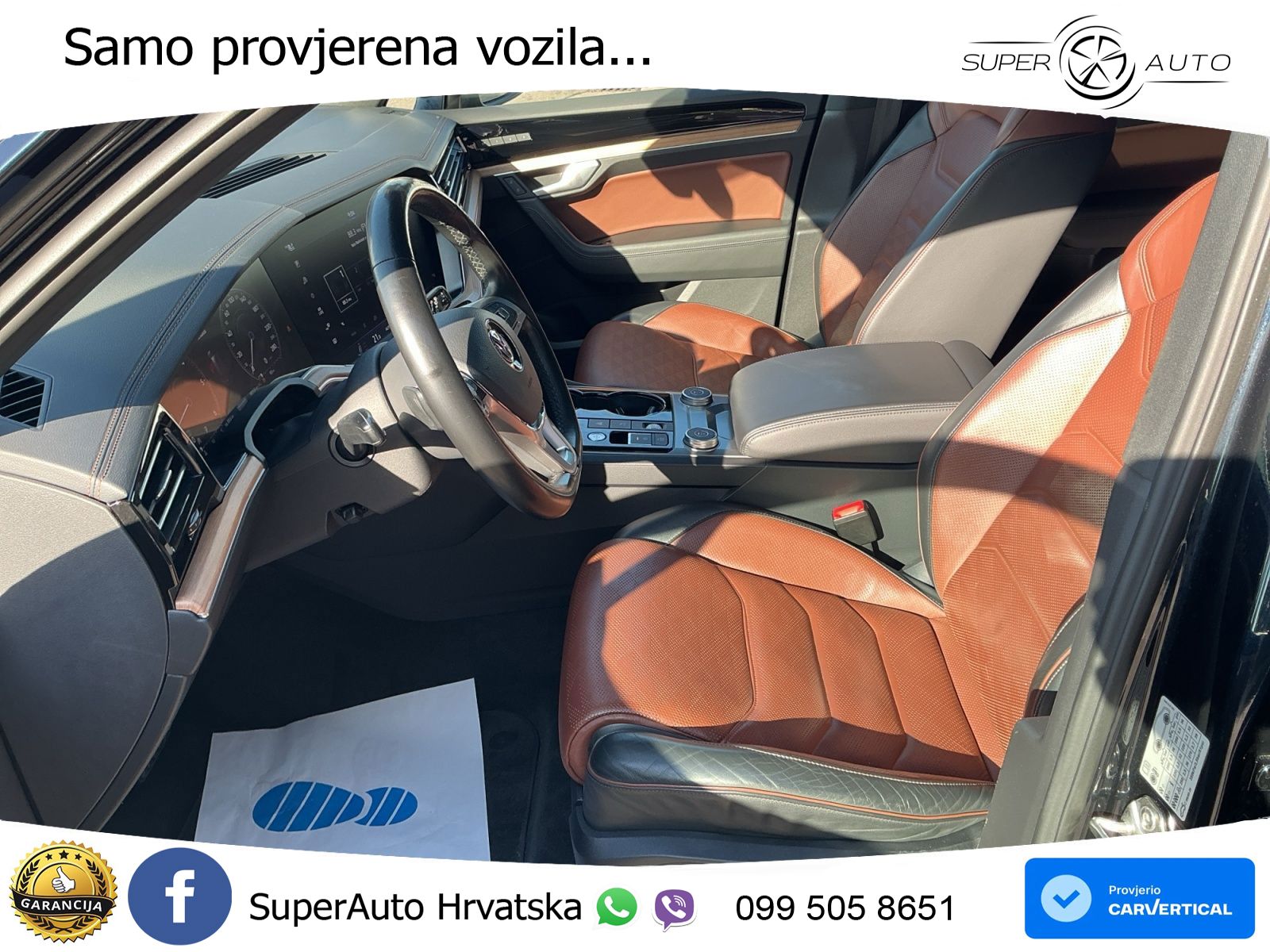 Volkswagen Touareg 3.0 V6 TDI (286 KS) 4MOTION Tiptronic ZRAČNI+ACC+GR SJED+KAM+PANO