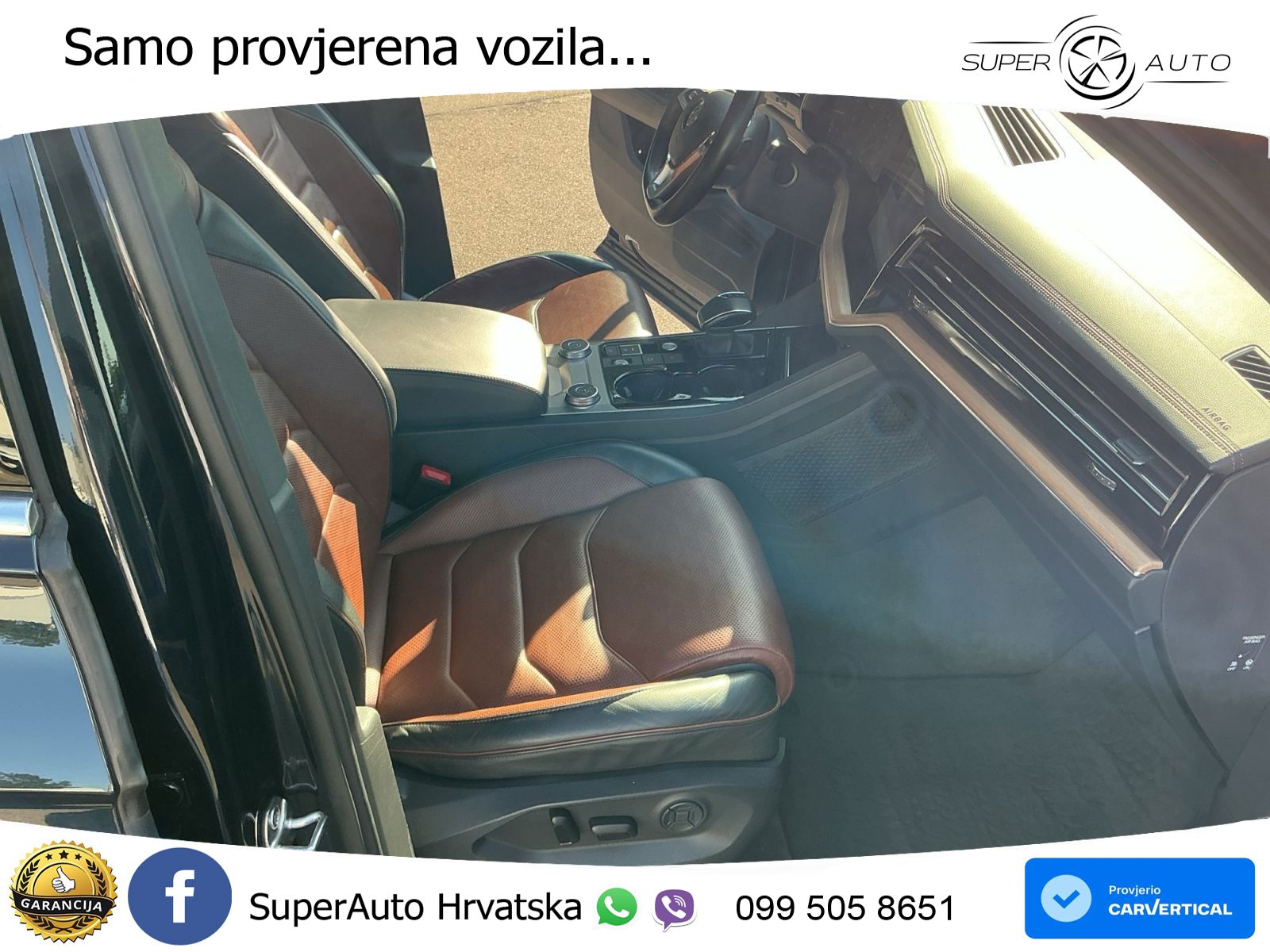 Volkswagen Touareg 3.0 V6 TDI (286 KS) 4MOTION Tiptronic ZRAČNI+ACC+GR SJED+KAM+PANO