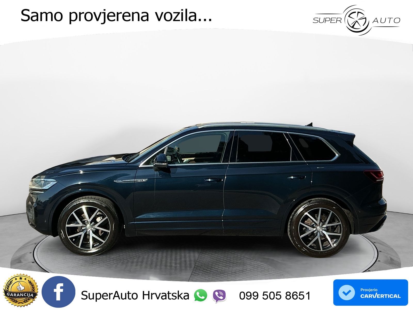 Volkswagen Touareg 3.0 V6 TDI (286 KS) 4MOTION Tiptronic ZRAČNI+ACC+GR SJED+KAM+PANO