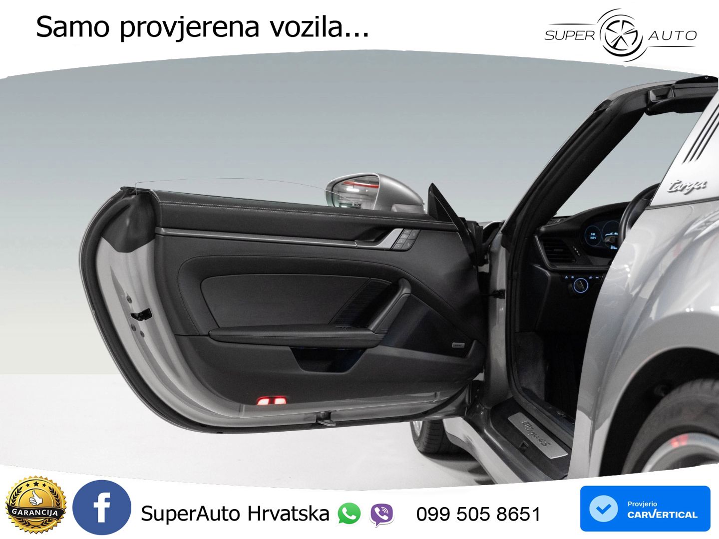 Porsche 911 Targa 4S 3.0 (450 KS) PDK LED+GR SJED+ACC
