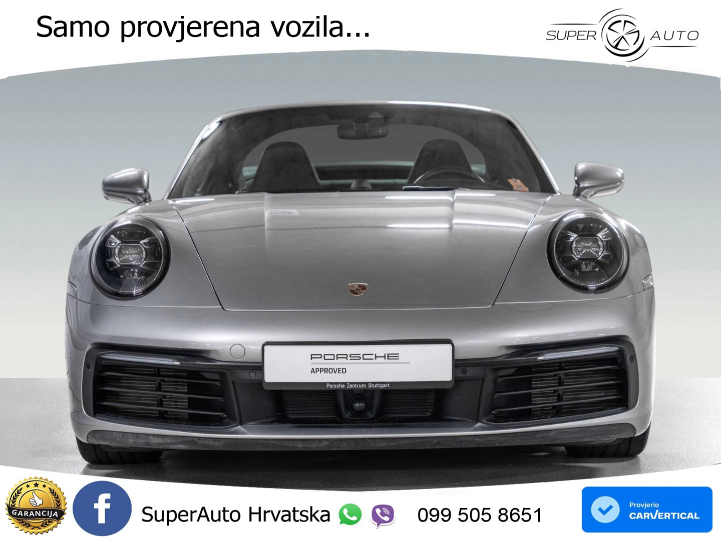 Porsche 911 Targa 4S 3.0 (450 KS) PDK LED+GR SJED+ACC
