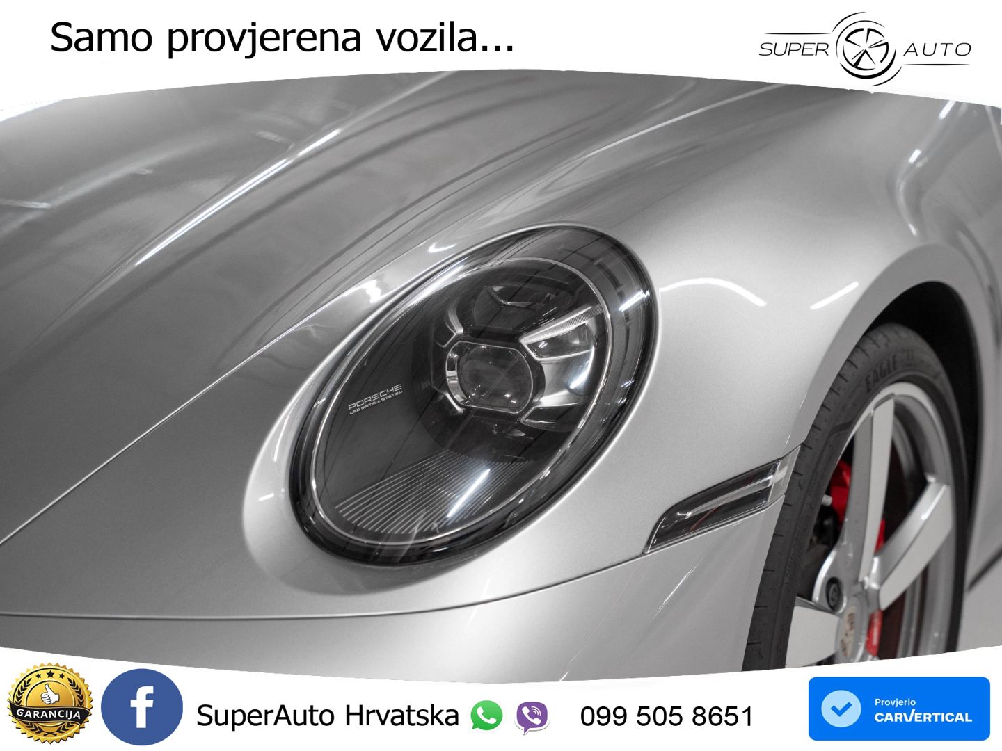 Porsche 911 Targa 4S 3.0 (450 KS) PDK LED+GR SJED+ACC