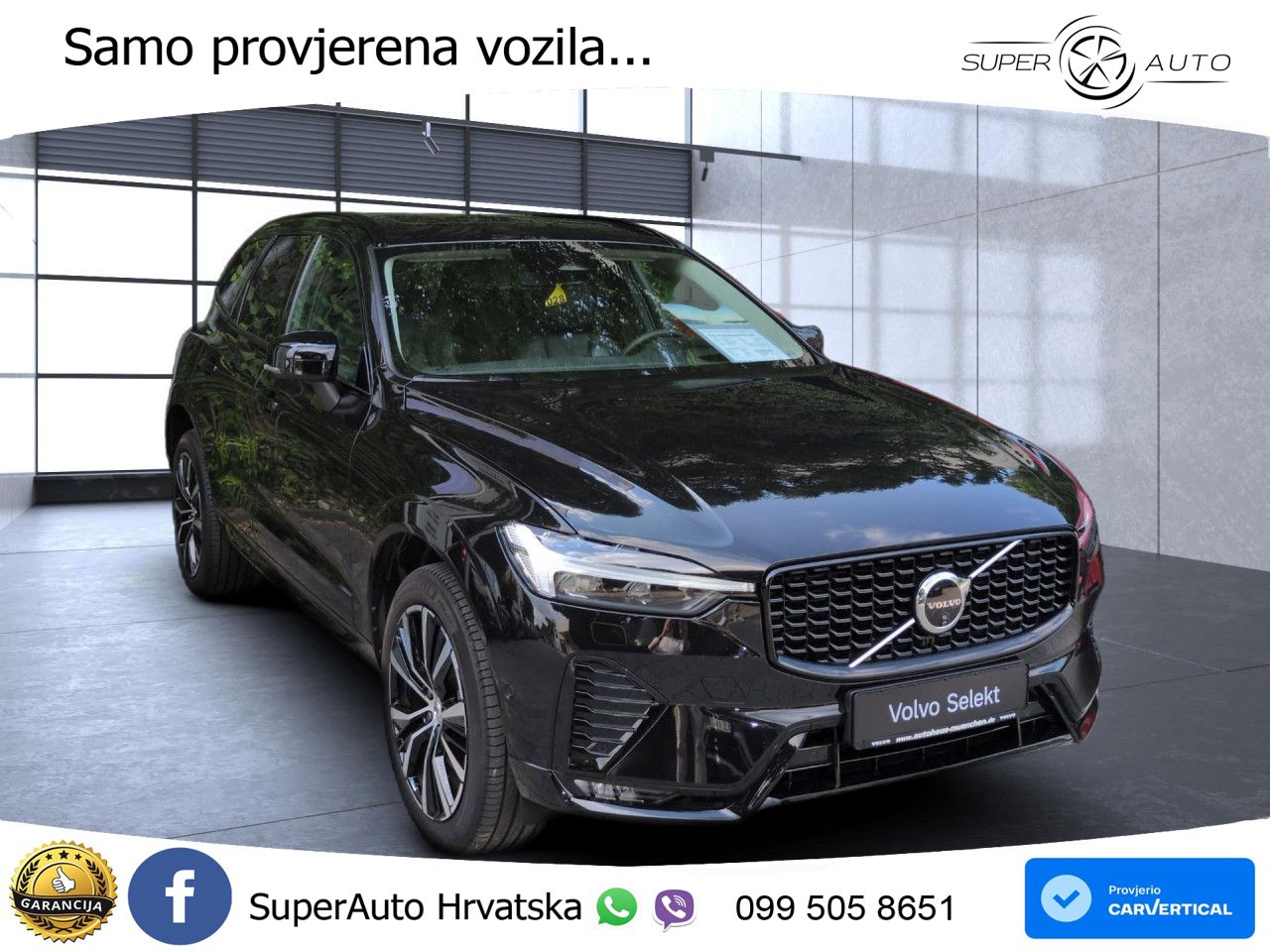 Volvo XC60 B4 Diesel AWD Geartronic ZRAČNI+ACC+GR SJED+KAM+PANO