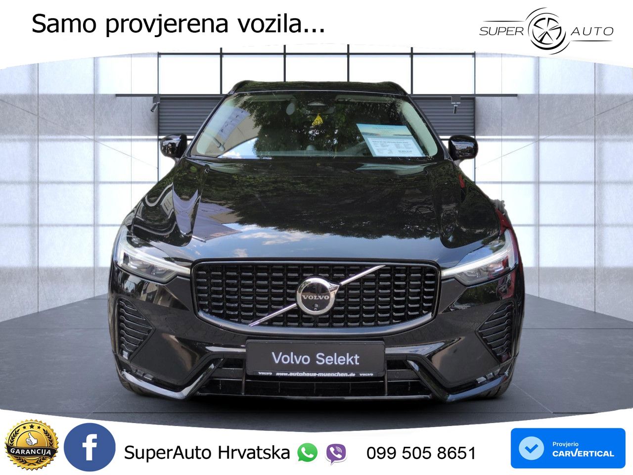 Volvo XC60 B4 Diesel AWD Geartronic ZRAČNI+ACC+GR SJED+KAM+PANO