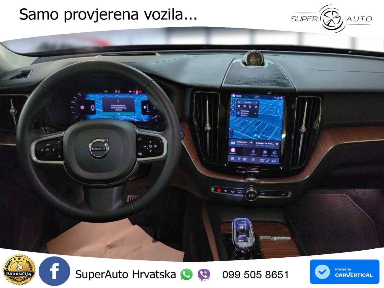 Volvo XC60 B4 Diesel AWD Geartronic ZRAČNI+ACC+GR SJED+KAM+PANO