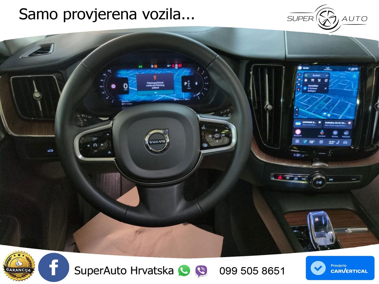 Volvo XC60 B4 Diesel AWD Geartronic ZRAČNI+ACC+GR SJED+KAM+PANO