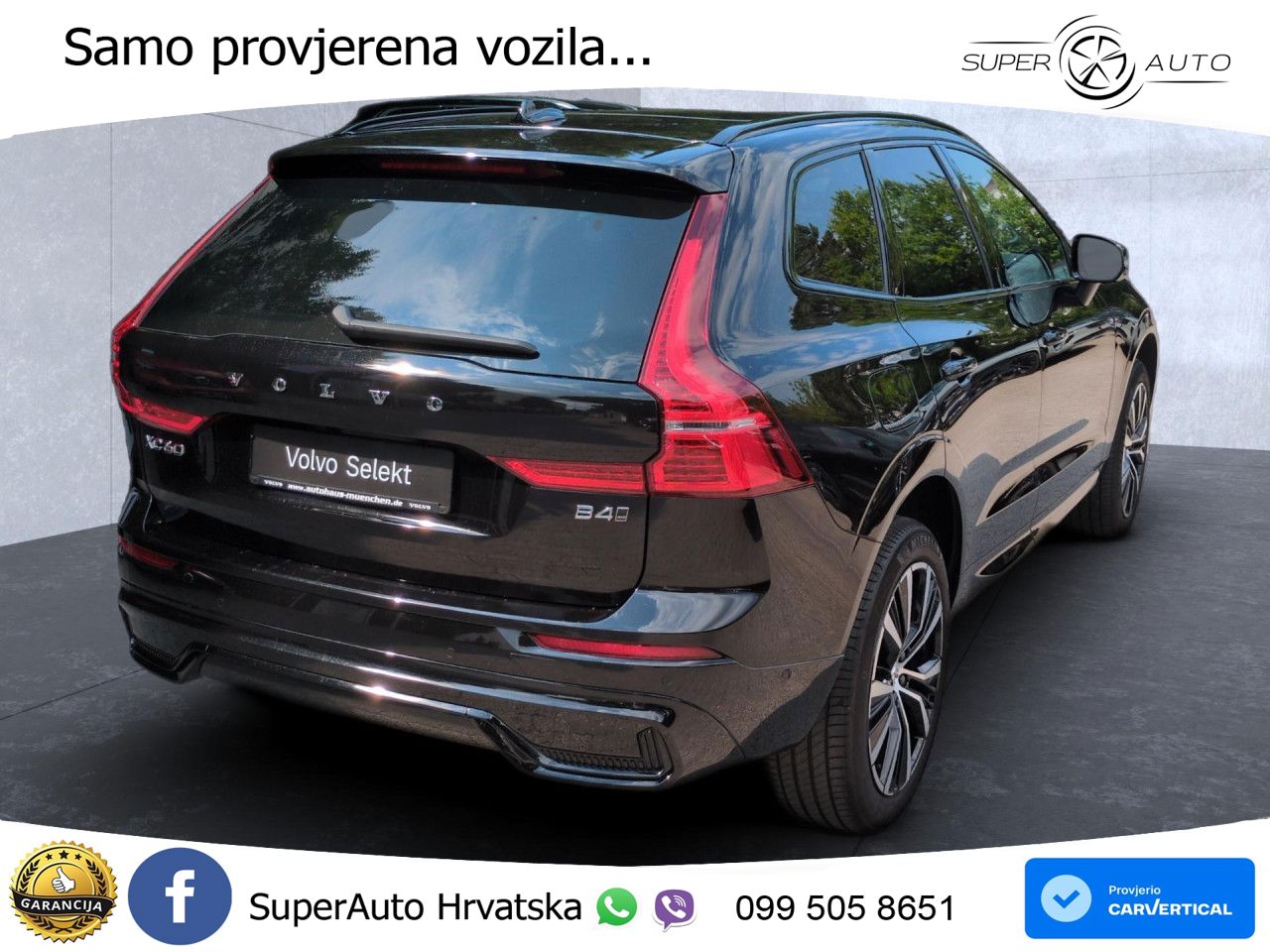 Volvo XC60 B4 Diesel AWD Geartronic ZRAČNI+ACC+GR SJED+KAM+PANO