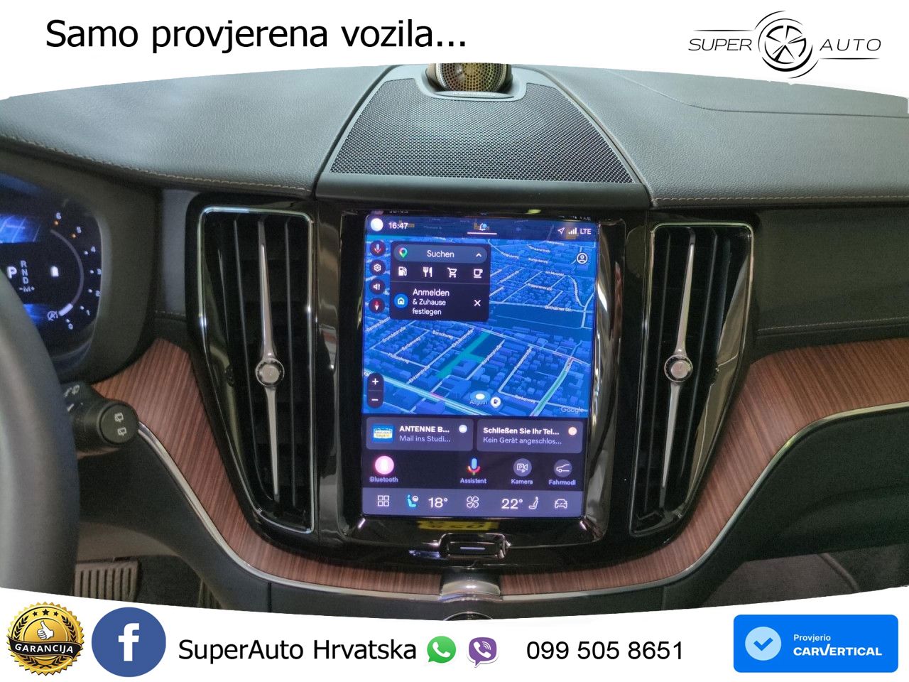 Volvo XC60 B4 Diesel AWD Geartronic ZRAČNI+ACC+GR SJED+KAM+PANO