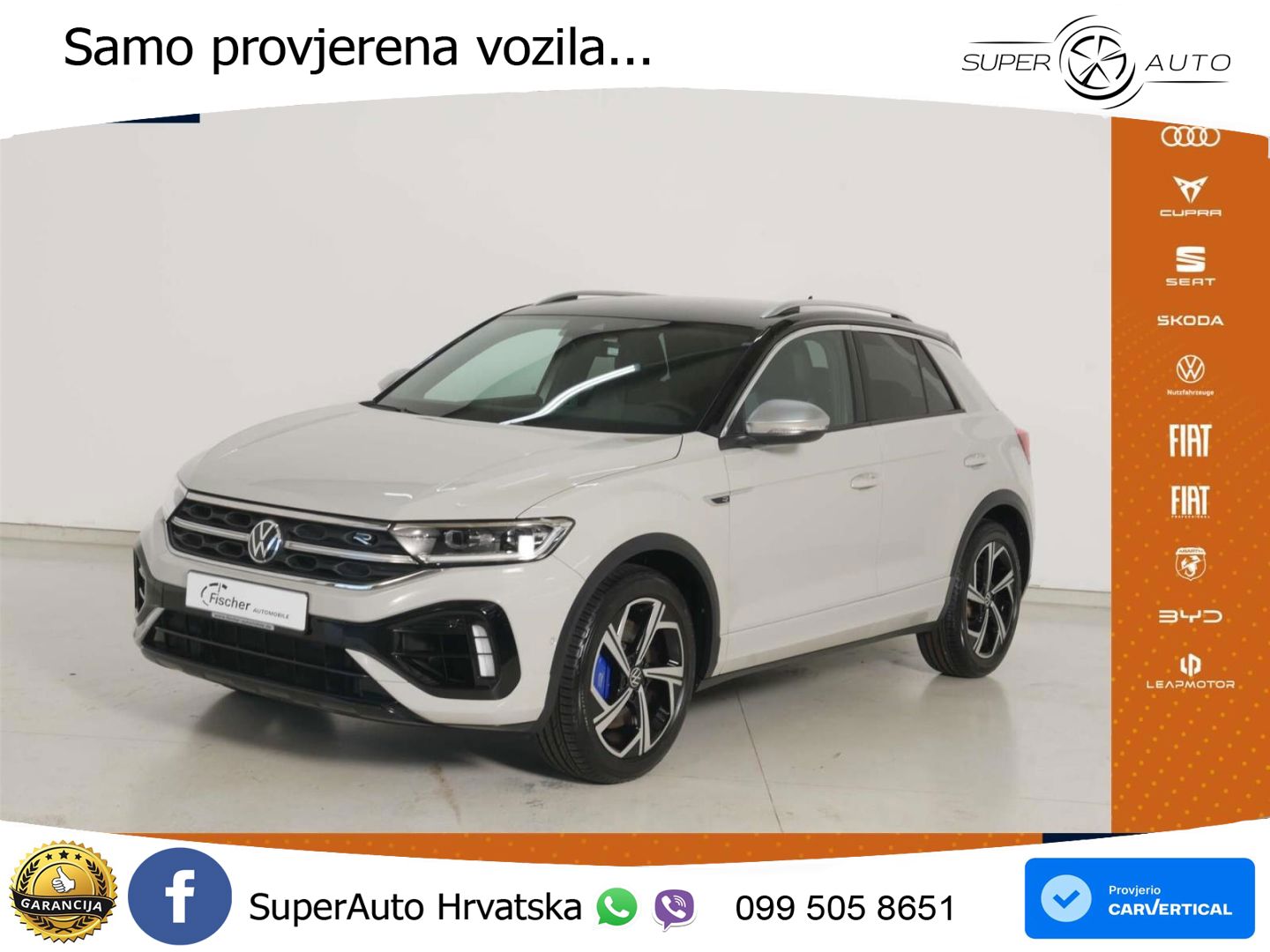 Volkswagen T-Roc I R 2.0 TSI (300 KS) OPF 4M DSG LED+GR SJED+ACC