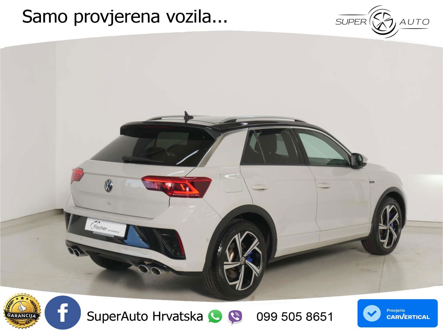 Volkswagen T-Roc I R 2.0 TSI (300 KS) OPF 4M DSG LED+GR SJED+ACC
