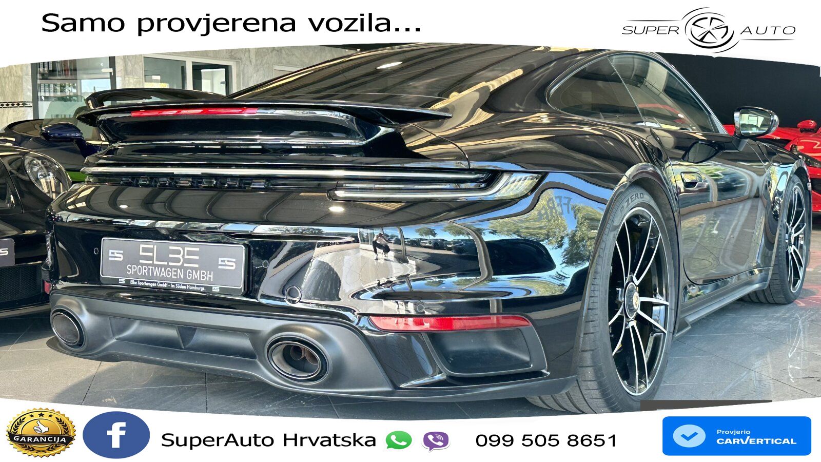 Porsche 911 Turbo S 3.8 (650 KS) PDK MATRIX+GR SJED+KAM