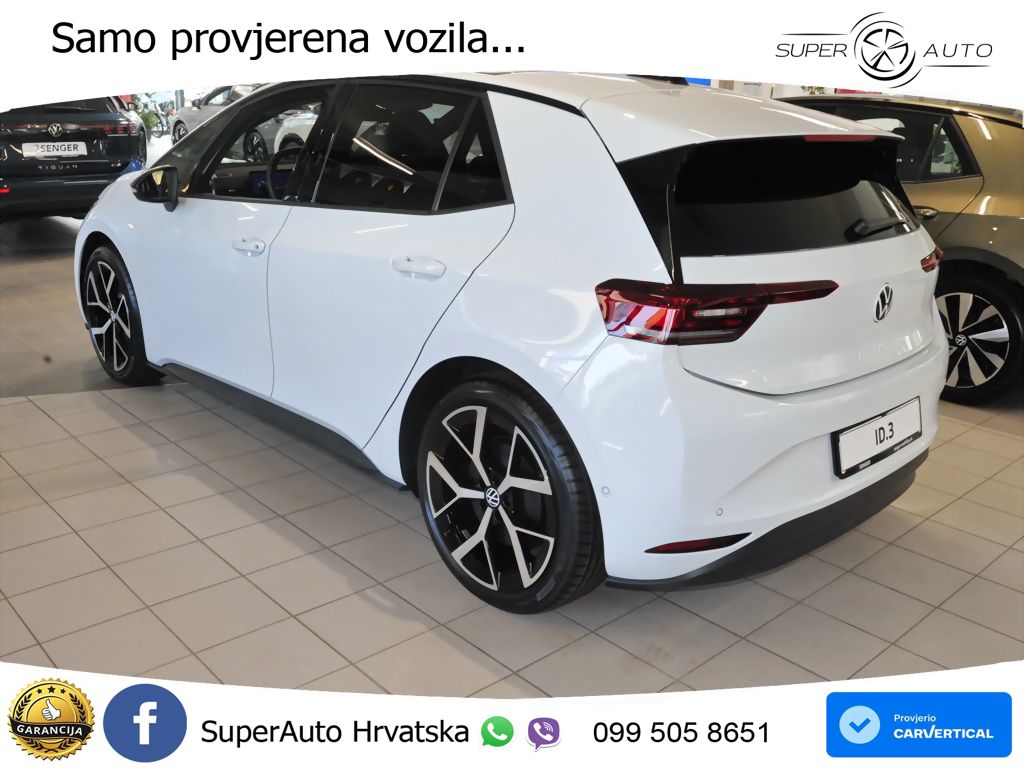 Volkswagen ID.3 58 kWh (190 KS) LED+GR SJED+ACC