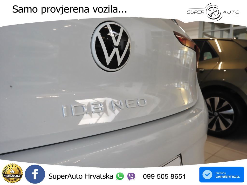 Volkswagen ID.3 58 kWh (190 KS) LED+GR SJED+ACC