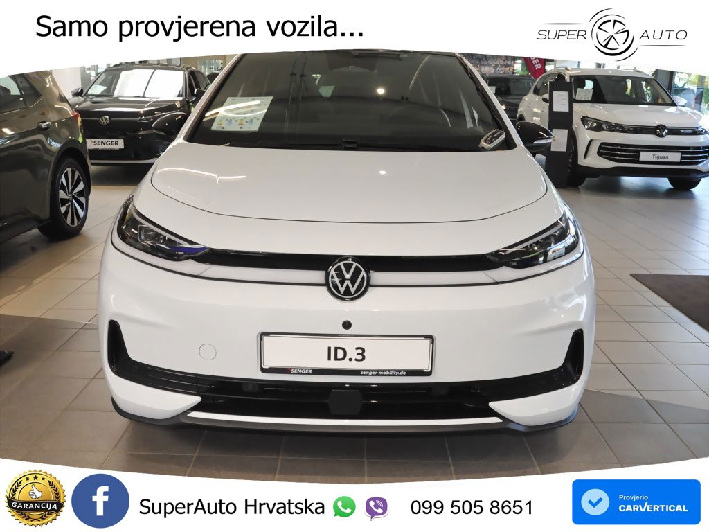Volkswagen ID.3 58 kWh (190 KS) LED+GR SJED+ACC