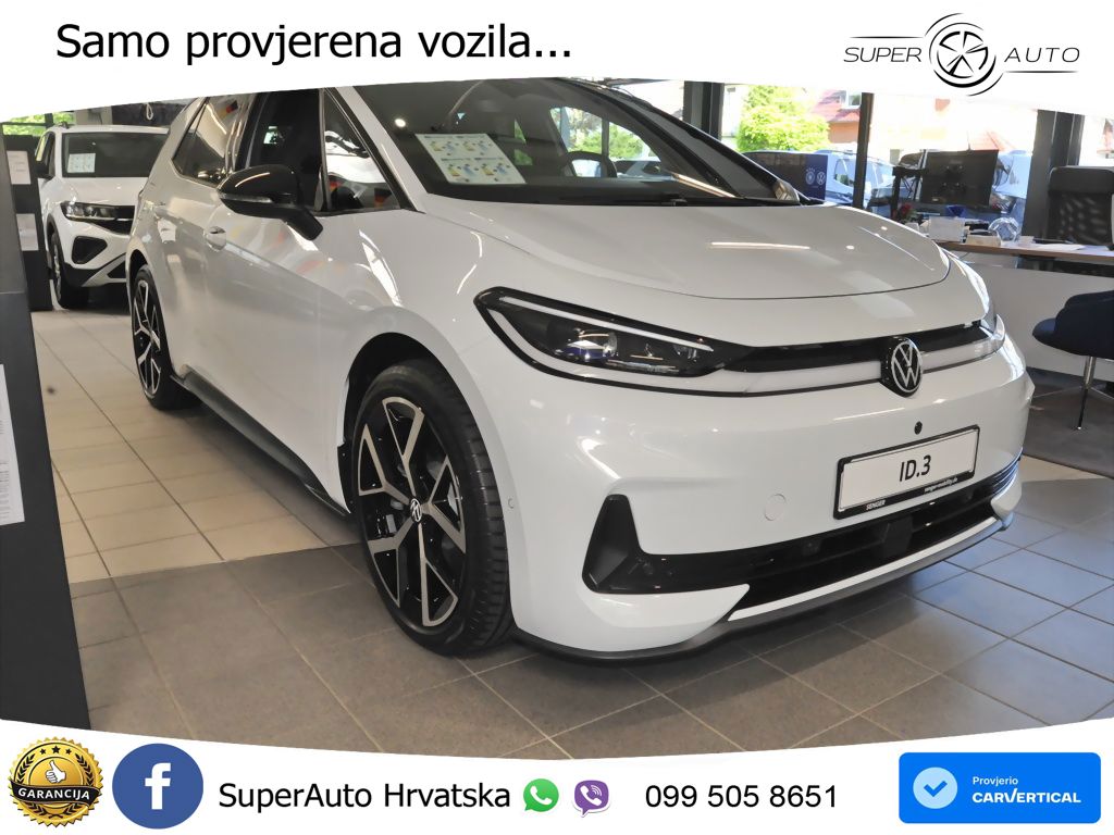 Volkswagen ID.3 58 kWh (190 KS) LED+GR SJED+ACC