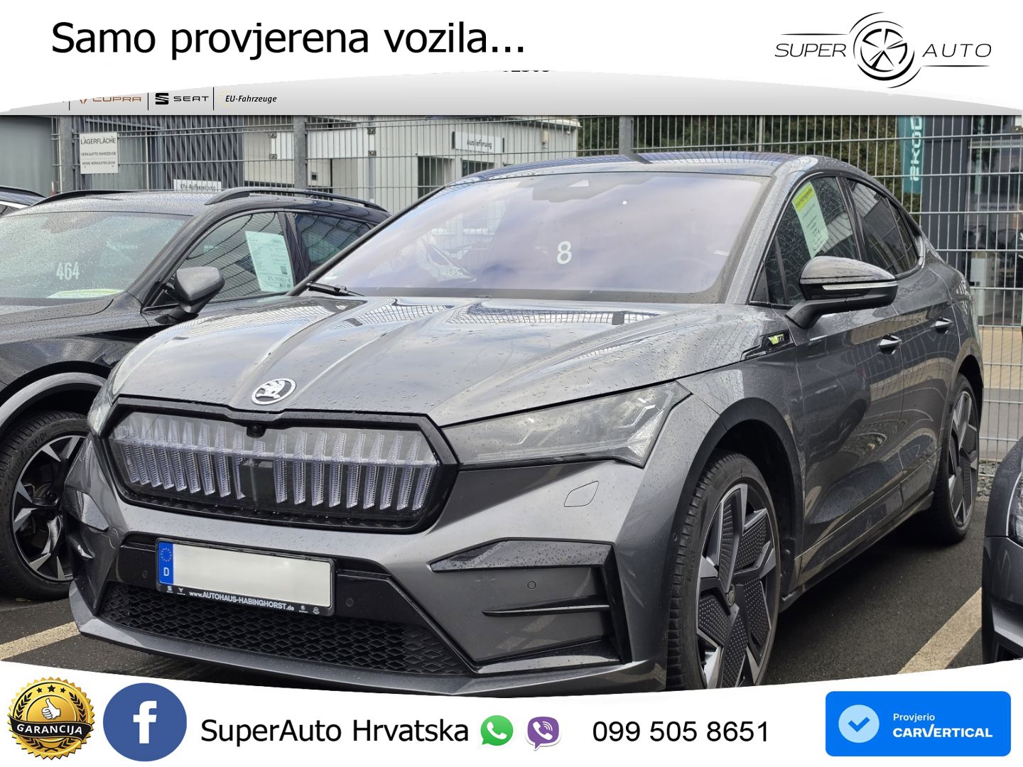 Škoda Enyaq Coupe iV RS 82 kWh (299 KS) AWD MATRIX+GR SJED+KAM