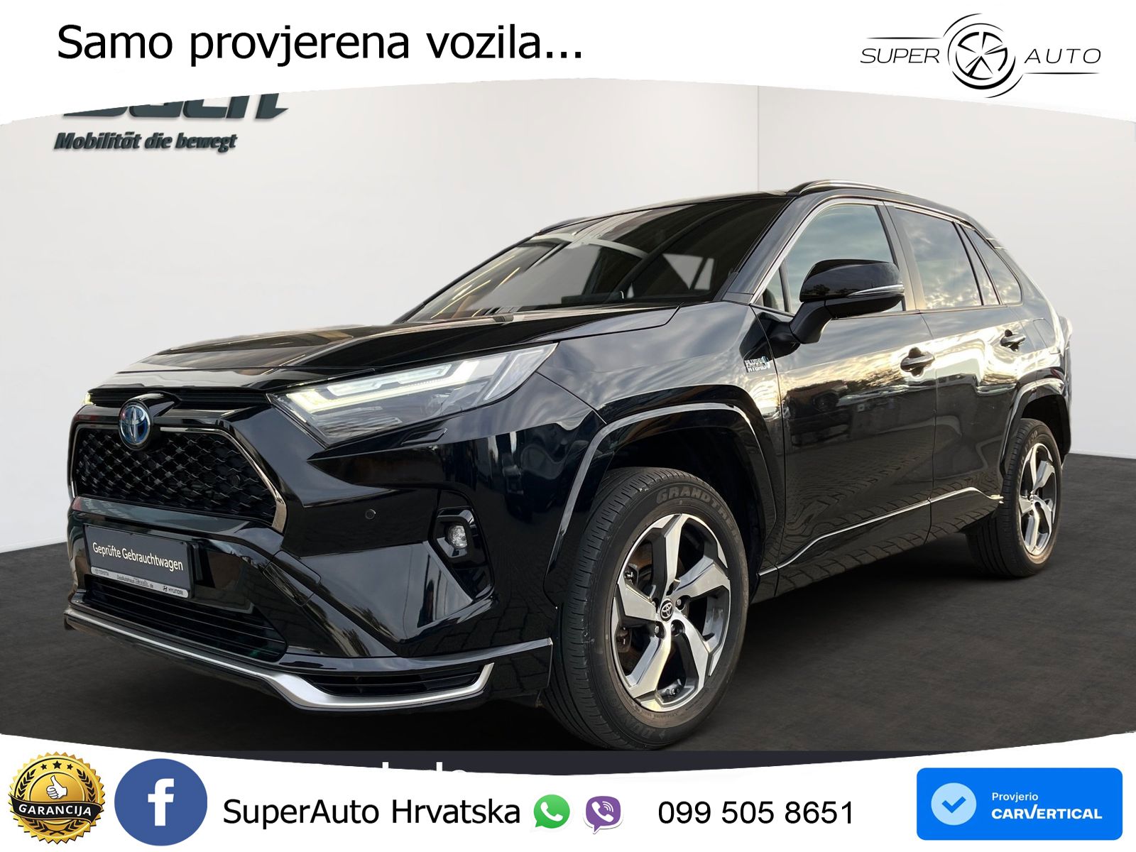 Toyota RAV4 2.5 D-4S (306 KS) Hybrid AWD-i e-CVT