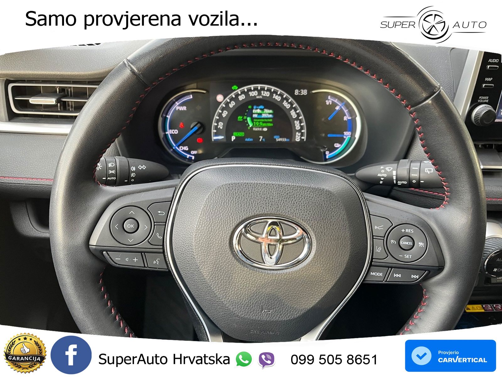 Toyota RAV4 2.5 D-4S (306 KS) Hybrid AWD-i e-CVT