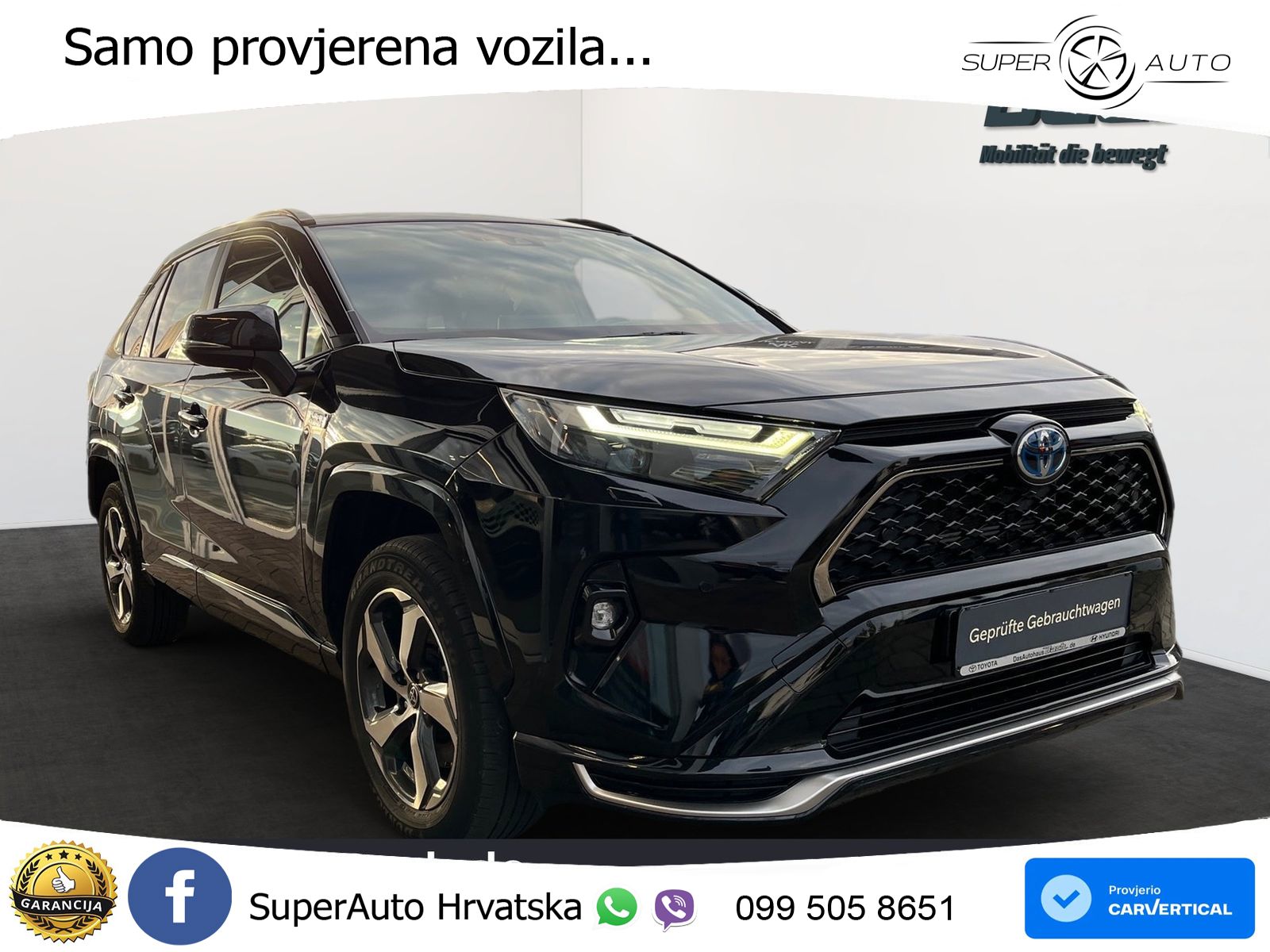 Toyota RAV4 2.5 D-4S (306 KS) Hybrid AWD-i e-CVT