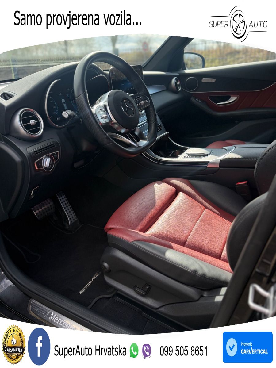 Mercedes GLC 400d (330 KS) 4MATIC 9G-TRONIC AMG ZRAČNI+ACC+GR SJED+KAM