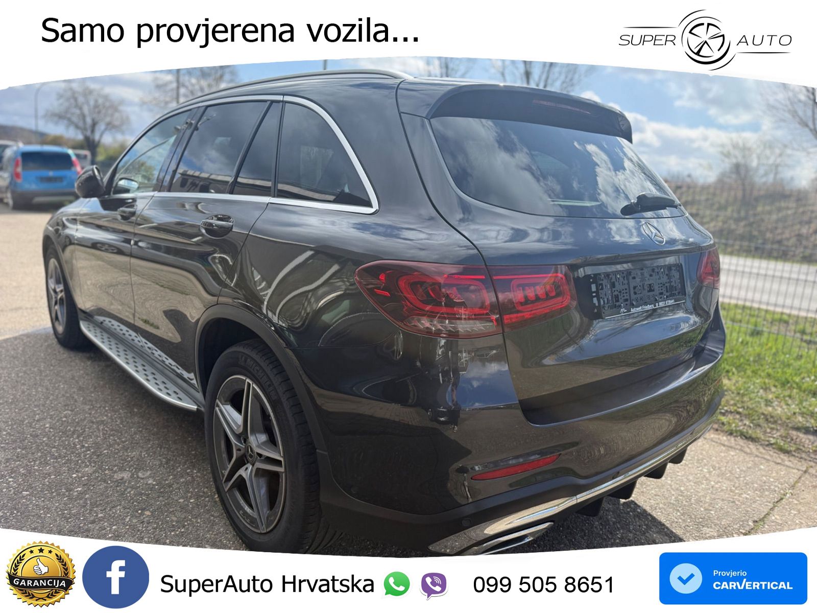 Mercedes GLC 400d (330 KS) 4MATIC 9G-TRONIC AMG ZRAČNI+ACC+GR SJED+KAM