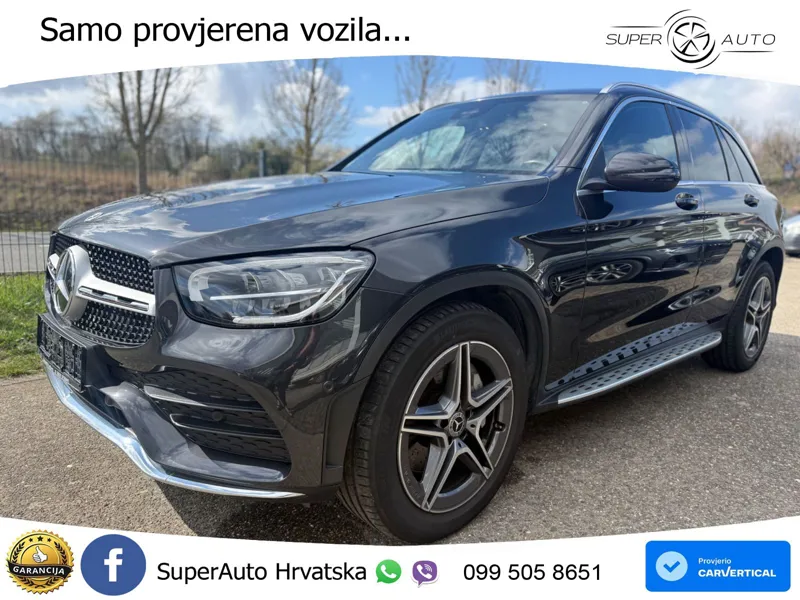 Mercedes GLC 400d (330 KS) 4MATIC 9G-TRONIC AMG ZRAČNI+ACC+GR SJED+KAM