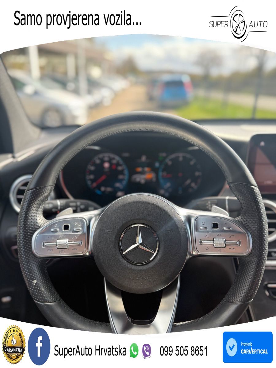 Mercedes GLC 400d (330 KS) 4MATIC 9G-TRONIC AMG ZRAČNI+ACC+GR SJED+KAM