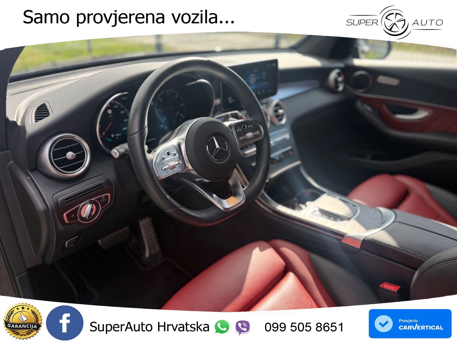 Mercedes GLC 400d (330 KS) 4MATIC 9G-TRONIC AMG ZRAČNI+ACC+GR SJED+KAM