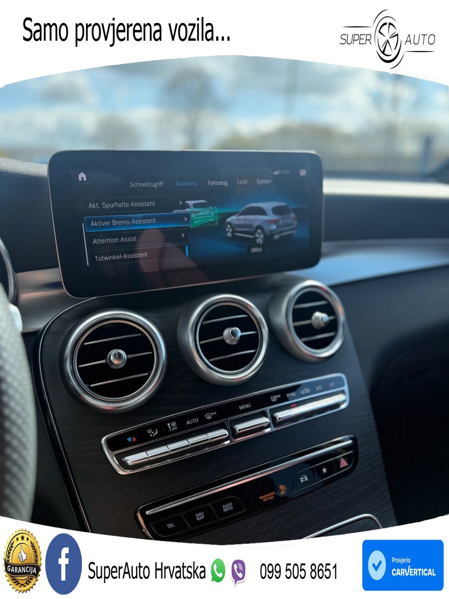 Mercedes GLC 400d (330 KS) 4MATIC 9G-TRONIC AMG ZRAČNI+ACC+GR SJED+KAM