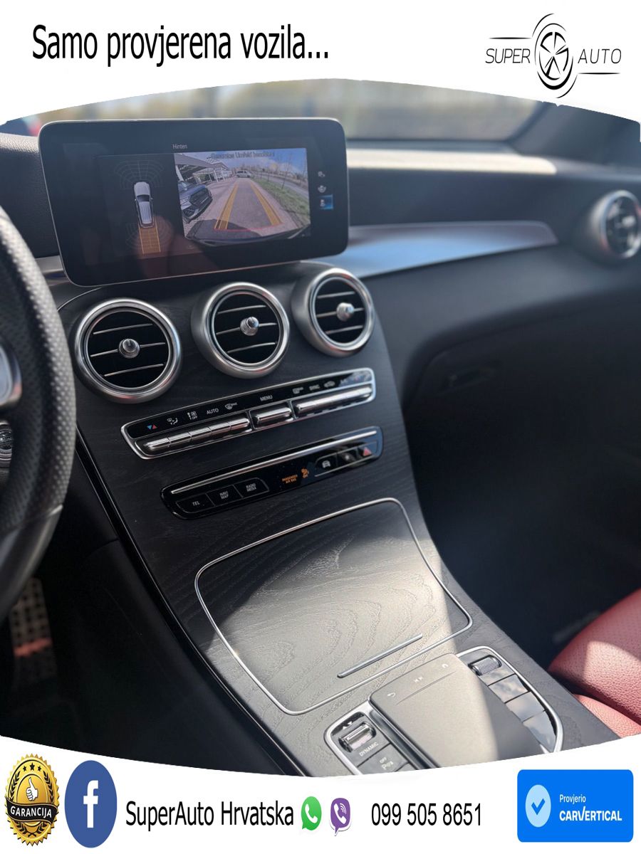 Mercedes GLC 400d (330 KS) 4MATIC 9G-TRONIC AMG ZRAČNI+ACC+GR SJED+KAM