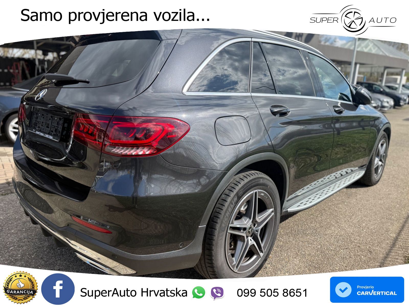 Mercedes GLC 400d (330 KS) 4MATIC 9G-TRONIC AMG ZRAČNI+ACC+GR SJED+KAM
