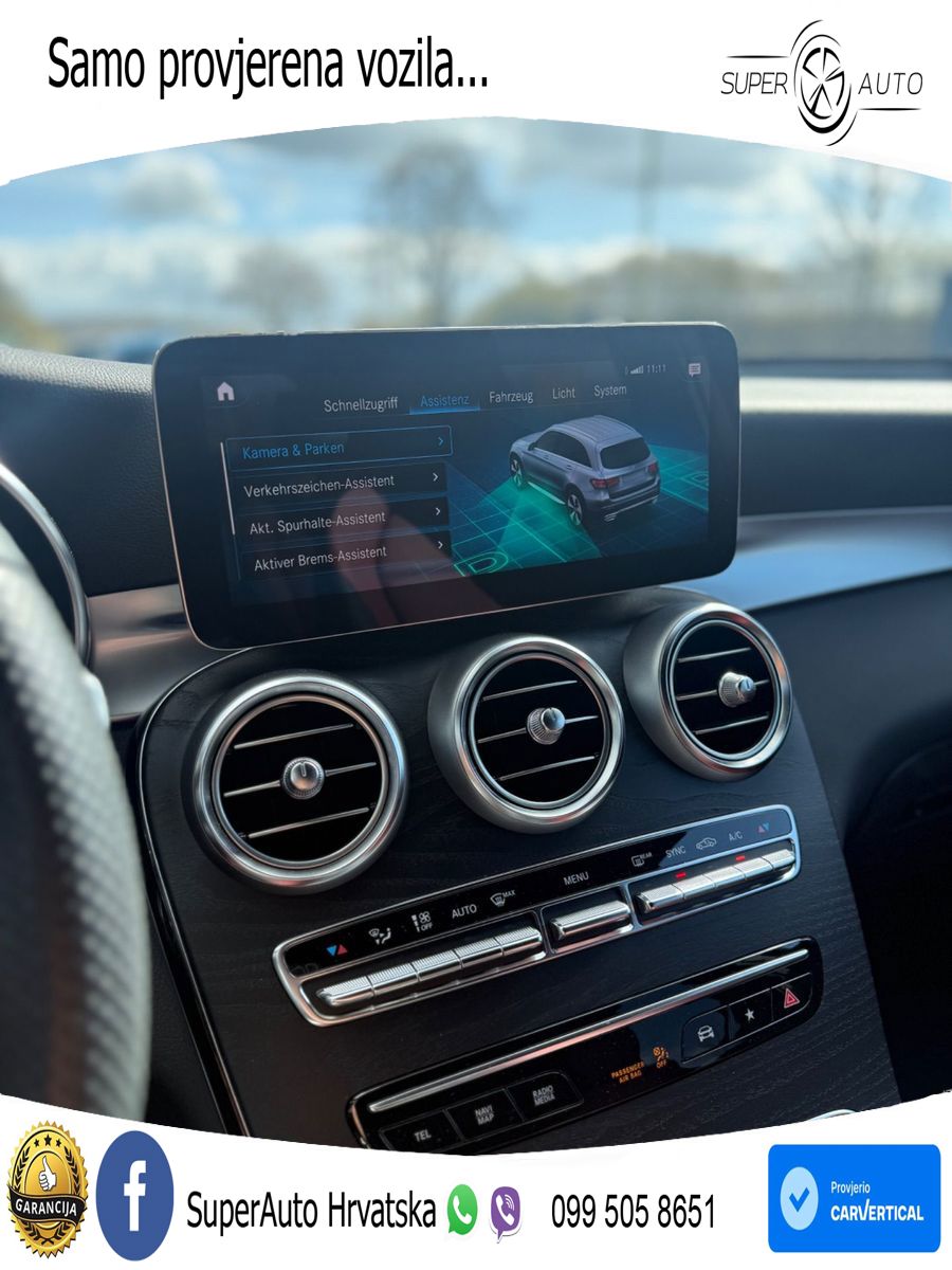 Mercedes GLC 400d (330 KS) 4MATIC 9G-TRONIC AMG ZRAČNI+ACC+GR SJED+KAM