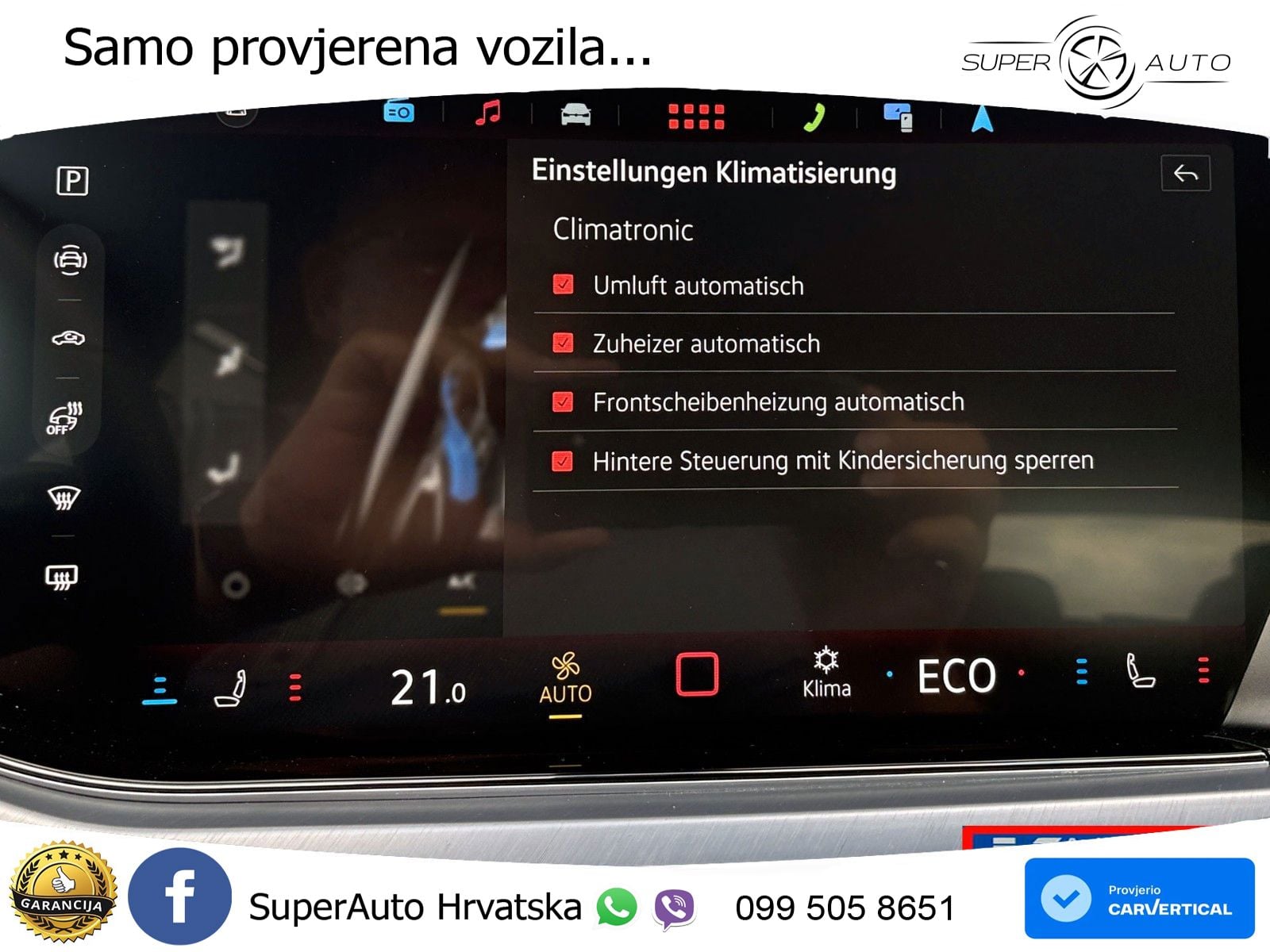 Volkswagen Touareg 3.0 V6 TDI (286 KS) 4MOTION Tiptronic R-Line ZRAČNI+ACC+GR SJED+KAM+PANO