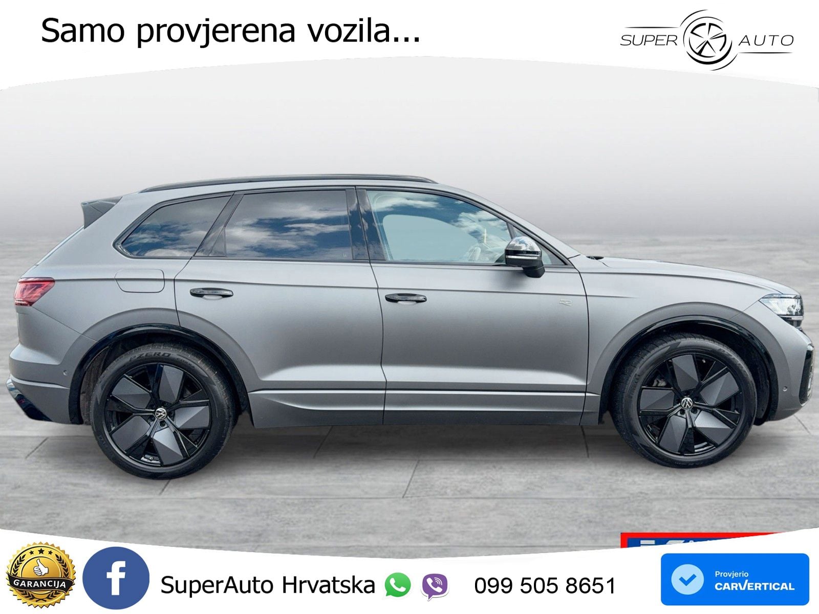 Volkswagen Touareg 3.0 V6 TDI (286 KS) 4MOTION Tiptronic R-Line ZRAČNI+ACC+GR SJED+KAM+PANO