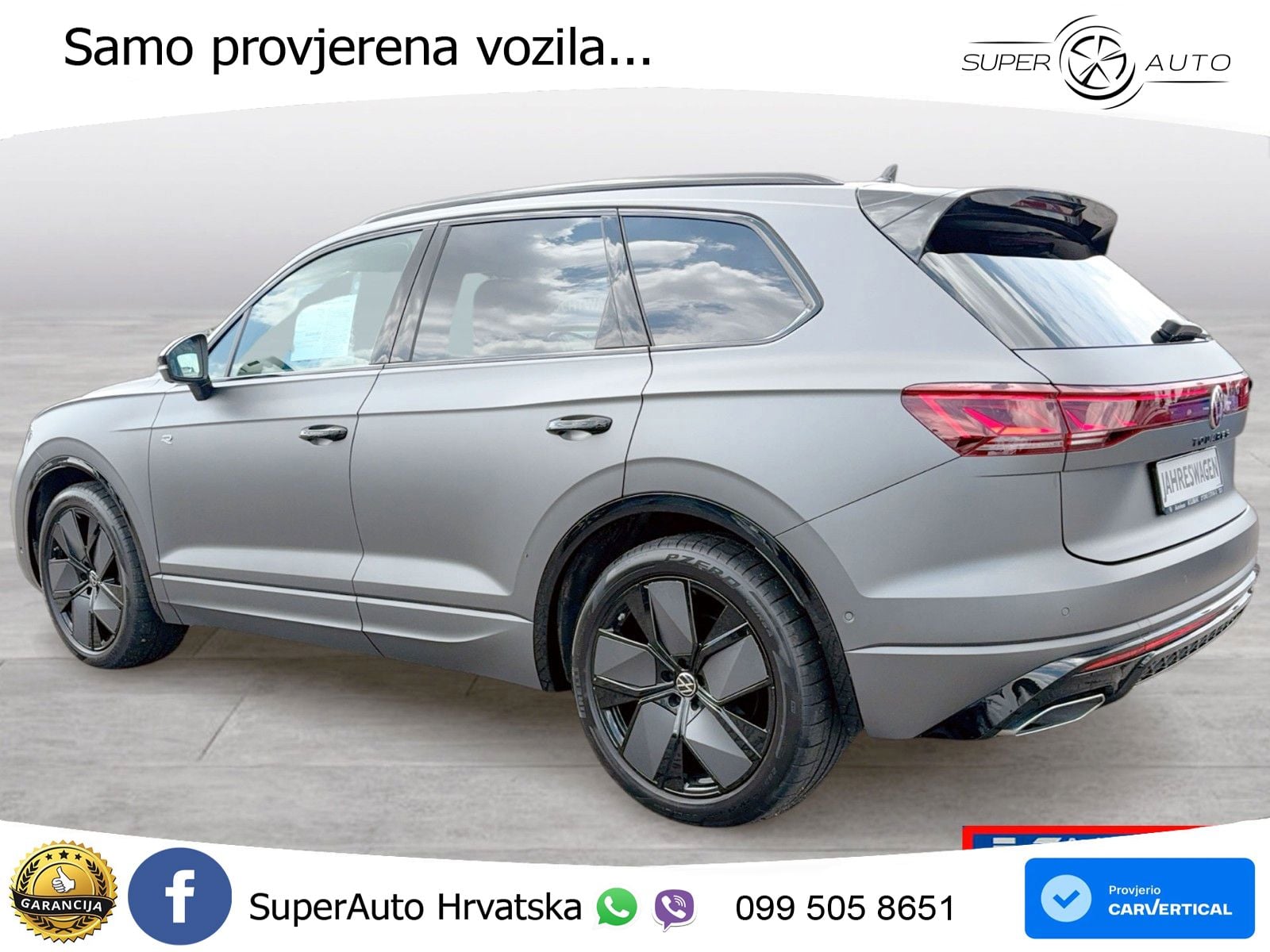 Volkswagen Touareg 3.0 V6 TDI (286 KS) 4MOTION Tiptronic R-Line ZRAČNI+ACC+GR SJED+KAM+PANO