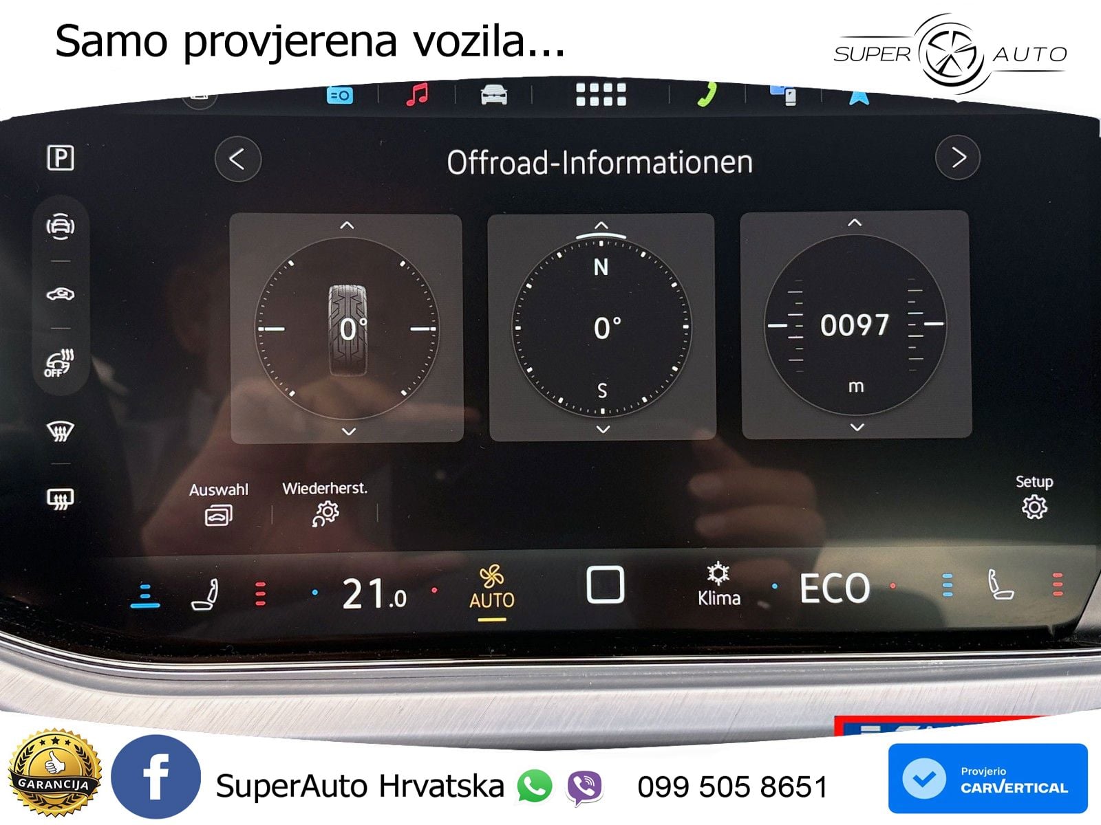 Volkswagen Touareg 3.0 V6 TDI (286 KS) 4MOTION Tiptronic R-Line ZRAČNI+ACC+GR SJED+KAM+PANO
