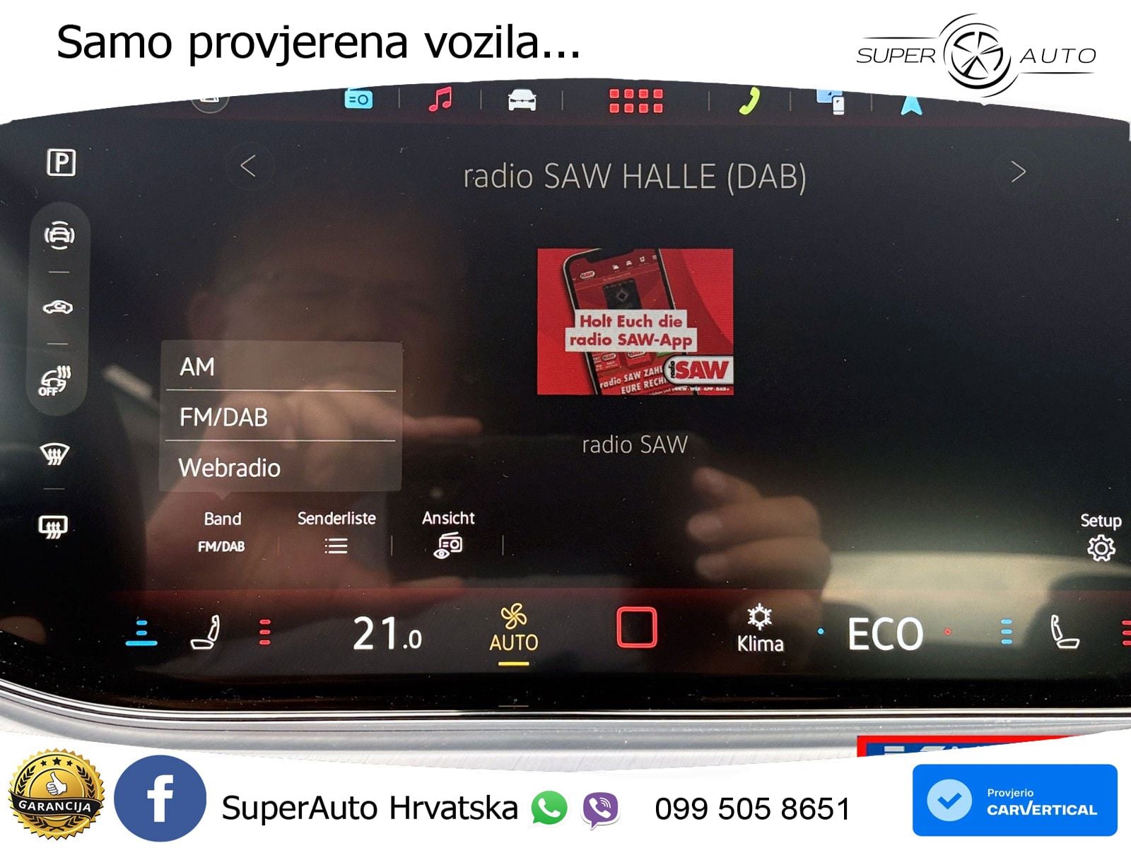 Volkswagen Touareg 3.0 V6 TDI (286 KS) 4MOTION Tiptronic R-Line ZRAČNI+ACC+GR SJED+KAM+PANO