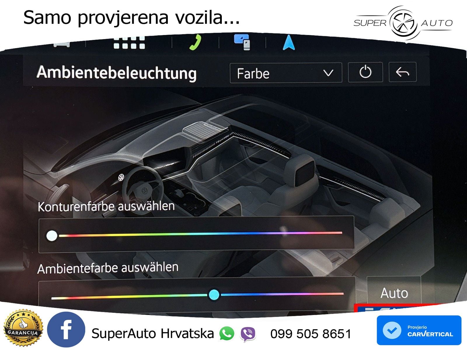Volkswagen Touareg 3.0 V6 TDI (286 KS) 4MOTION Tiptronic R-Line ZRAČNI+ACC+GR SJED+KAM+PANO