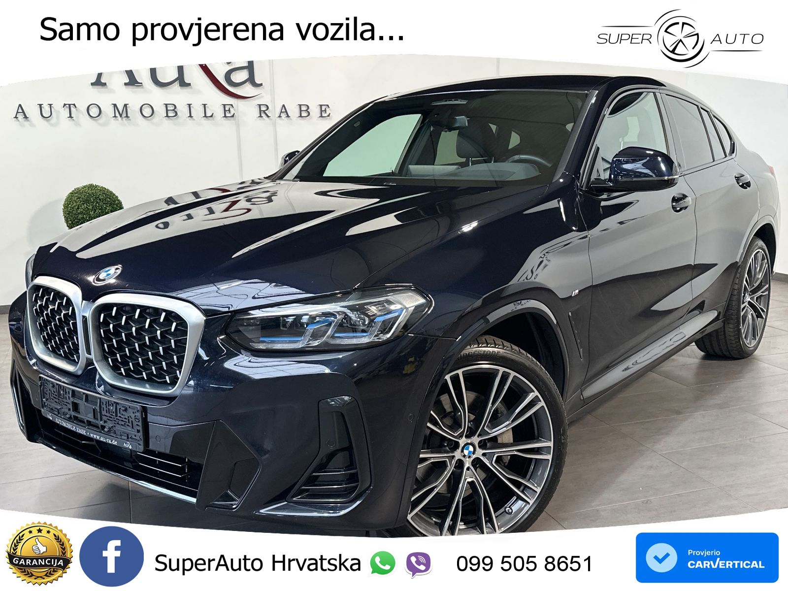 BMW X4 30d (286 KS) xDrive Steptronic M Sport LED+GR SJED+ACC
