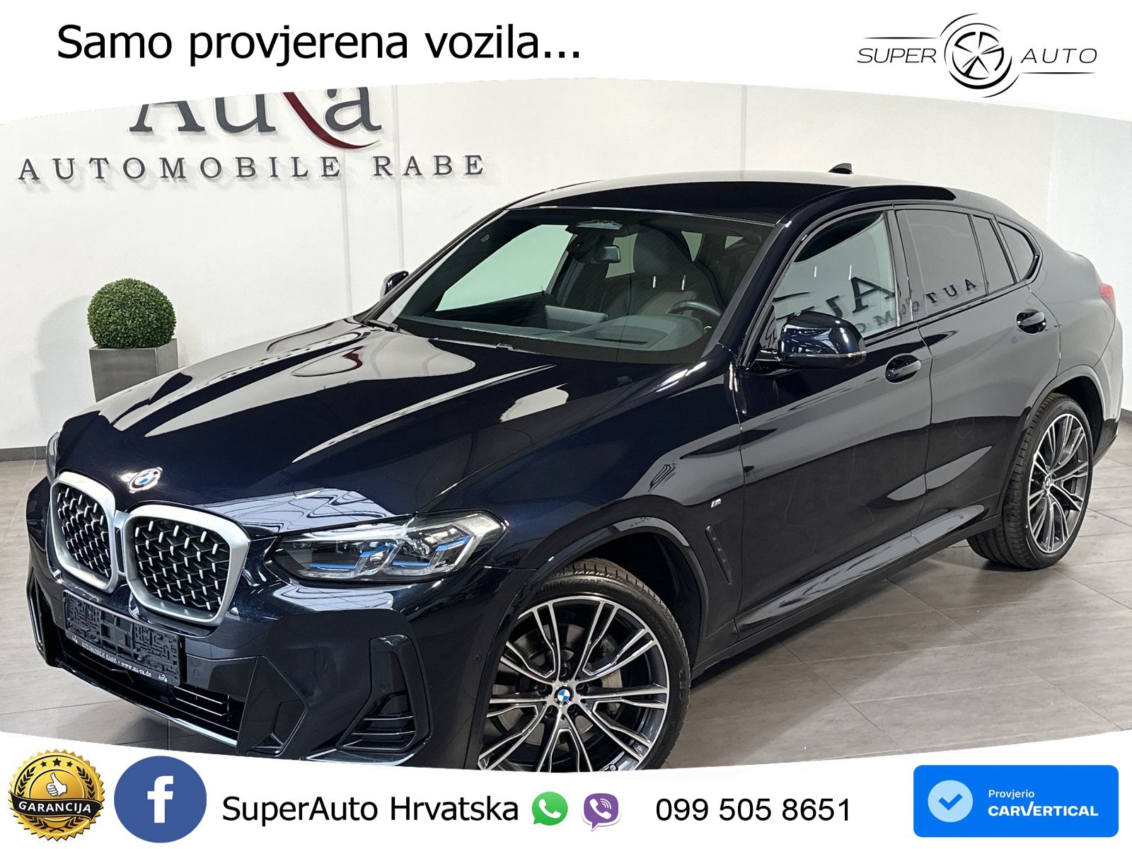 BMW X4 30d (286 KS) xDrive Steptronic M Sport LED+GR SJED+ACC