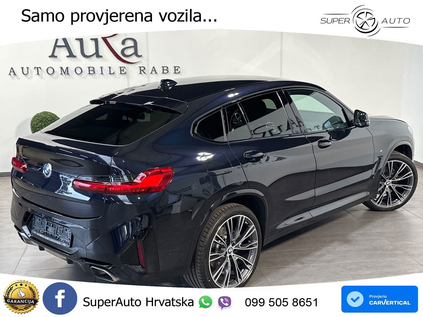 BMW X4 30d (286 KS) xDrive Steptronic M Sport LED+GR SJED+ACC