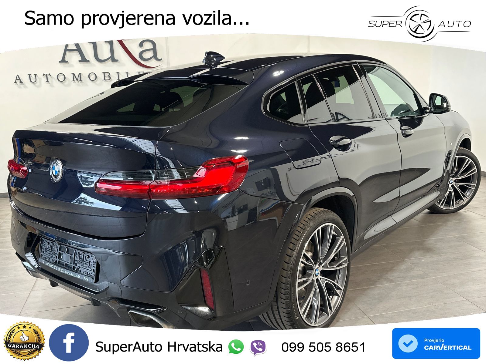 BMW X4 30d (286 KS) xDrive Steptronic M Sport LED+GR SJED+ACC