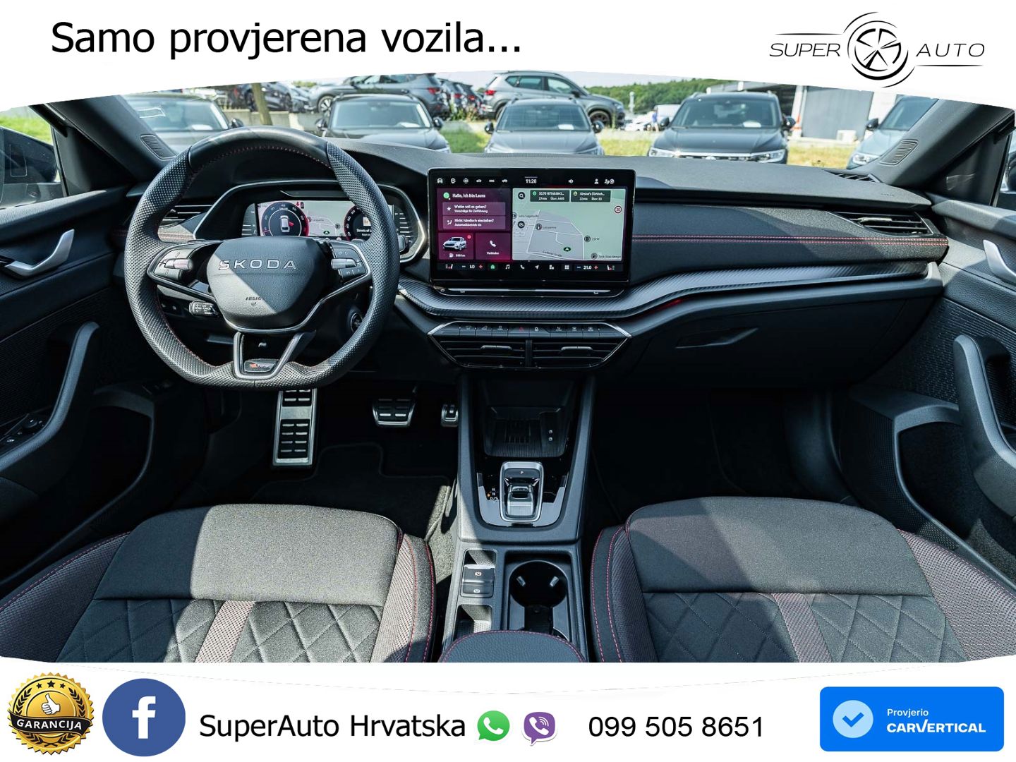Škoda Octavia Combi RS 2.0 TSI (265 KS) DSG LED+GR SJED+ACC